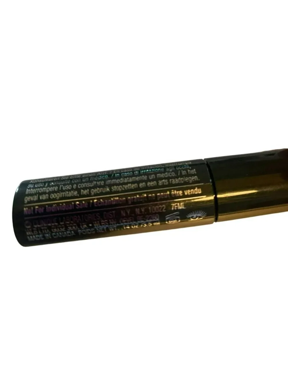 Clinique 2 Travel Size Moisture Surge Eye, 01 Black Trial size High Impact Masca